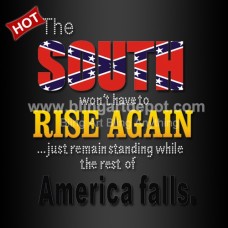 The South Wont Rise Again Rhinestone Transfers Wholesale for July 4th Decoration